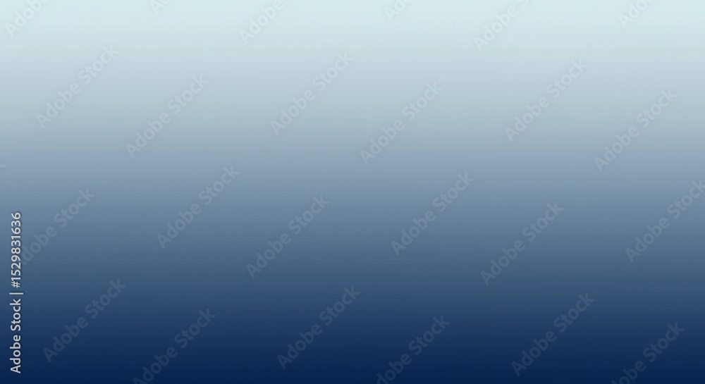 Poster a gradient of light blue fading into deep navy, creating a serene and calming atmosphere