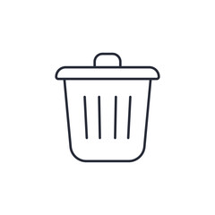 trash icon. projector Symbol sign for mobile concept and web design. Vector icon, Logo illustration, Vector graphics
