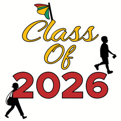 Class of 2026 graduation design students walking