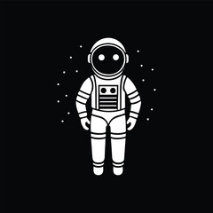 alien robot vector illustration art