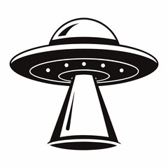 Flying Saucer Icon Design

