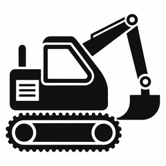 bulldozer vector illustration