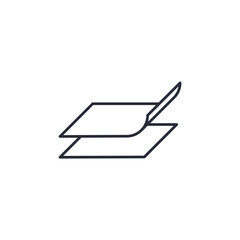 layer icon. projector Symbol sign for mobile concept and web design. Vector icon, Logo illustration, Vector graphics