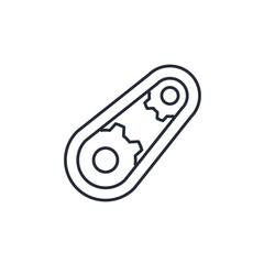 gear icon. projector Symbol sign for mobile concept and web design. Vector icon, Logo illustration, Vector graphics