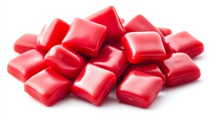 Red Square Candy Pile, Sweet Treats, Confectionery ,candy, red