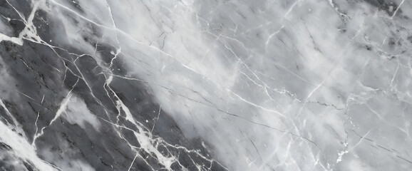 Grey and White Marble Texture Background - Stone Surface
