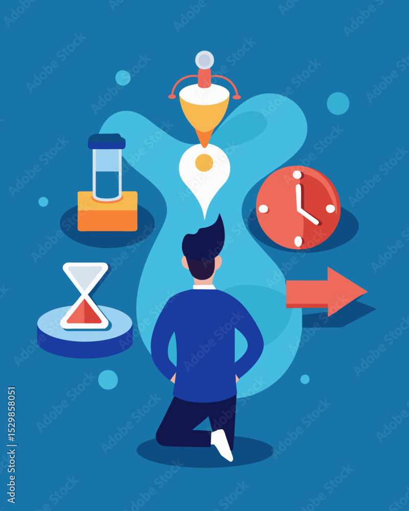 Poster the individual must make splitsecond decisions as they navigate through a maze of deadlines and expe