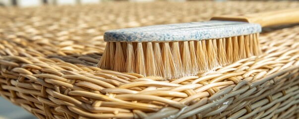 Wicker Furniture Brush Application, Wicker, Brush