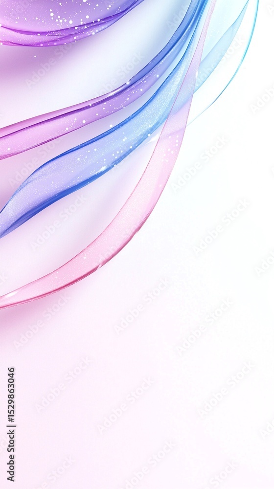 Poster abstract blur gradient background with wavy lines