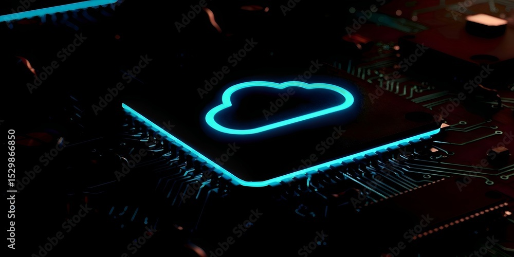 Poster cloud computing the future of digital infrastructure in 2024