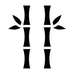 Bamboo Vector Glyph Icon Design