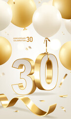 30th Anniversary Celebration Background