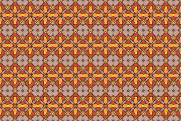 Seamless Graphic Visual Perspective Texture Decoration Textile Fashion Design Cloth Background Symmetric Template Fabric Digital Wallpaper Art Shape Endless Tile Geometric Luxury Interior Pattern.