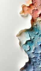 Deeply textured, off-white paper; uneven coloring, delicate fibers visible, vintage, handmade, subtle