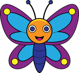 a colorful butterfly