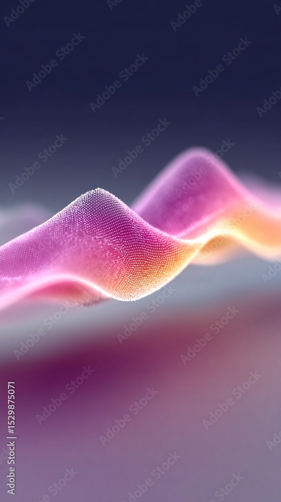 Poster abstract triangular ripple effect forming abstract wave