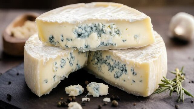 A chunk taken out of a block of cheese, perfect for adding to a snack or meal.