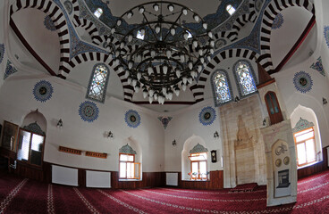 Kale Mosque, located in Sivas, Turkey, was built by the Ottomans in 1580.