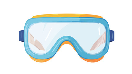 Professional Safety Goggles and Glasses Vector Illustration