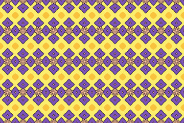 Seamless Graphic Visual Perspective Texture Decoration Textile Fashion Design Cloth Background Symmetric Template Fabric Digital Wallpaper Art Shape Endless Tile Geometric Luxury Interior Pattern.