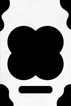 vector illustration of a silhouette of a brush