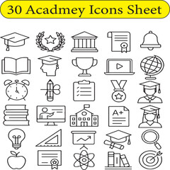 Acadmey Icons Sheet