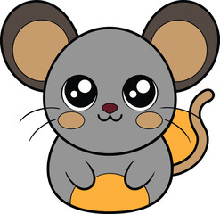 a beautiful mouse