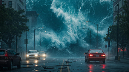 traffic in the night tsunami
