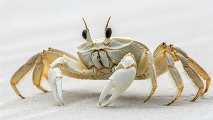 Ghost Crab on studio background