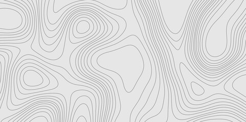 Background of the color grey topographic contour line mountain relief cartography texture map, vintage detailed landscape contour topographic outdoor map of geographic abstract vector background.