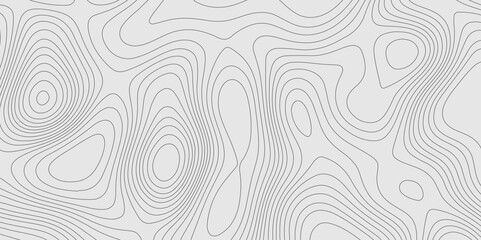 Background of the color grey topographic contour line mountain relief cartography texture map, vintage detailed landscape contour topographic outdoor map of geographic abstract vector background.