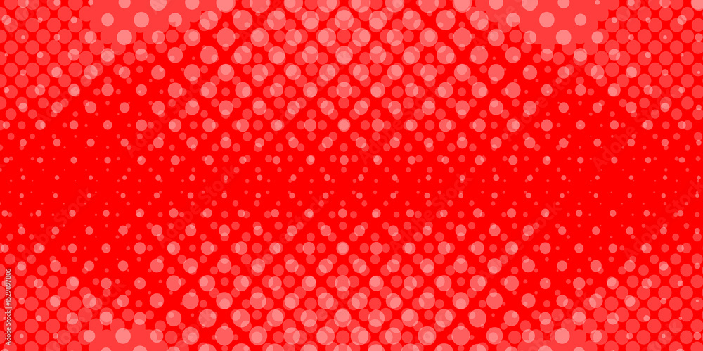 Poster Trendy texture with colorful cover design template paper color halftone with geometric background, red and white, grey of seamless circle monochrome texture pop art overlay dotted halftone background.