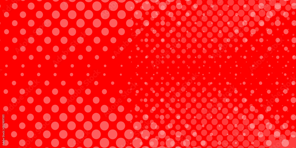 Poster Trendy texture with colorful cover design template paper color halftone with geometric background, red and white, grey of seamless circle monochrome texture pop art overlay dotted halftone background.