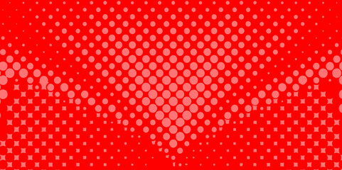 Trendy texture with colorful cover design template paper color halftone with geometric background, red and white, grey of seamless circle monochrome texture pop art overlay dotted halftone background.