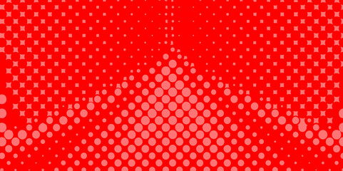 Trendy texture with colorful cover design template paper color halftone with geometric background, red and white, grey of seamless circle monochrome texture pop art overlay dotted halftone background.