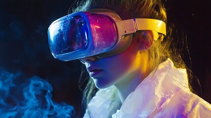 A futuristic chemistry experiment using virtual reality