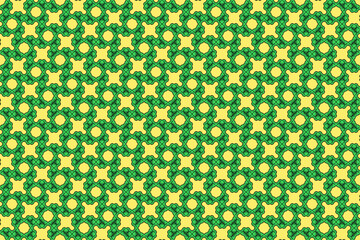 Seamless Cloth Luxury Tile Shape Decoration Template Graphic Digital Endless Symmetric Background Fabric Texture Perspective Fashion Wallpaper Visual Art Interior Design Geometric Textile Pattern.