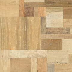 Fondo con textura de madera pulida en tonos naturales — Listo para impresión o digital