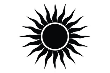 sun vector icon