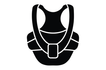 baby carrier vector icon