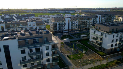 Modern residential complex mortgage new infrastructure