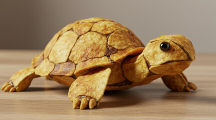 turtle on a white background