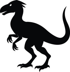 tyrannosaurus rex dinosaur vector illustration