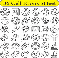 Cell Icons SHeet