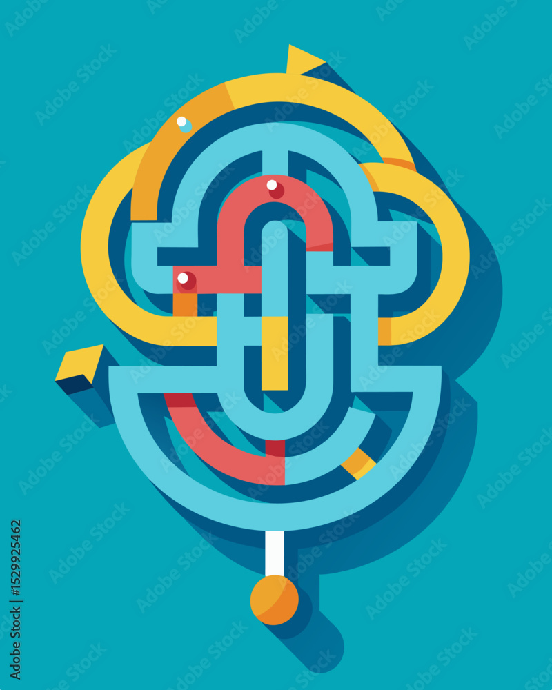 Poster a warren of convoluted paths where even the smallest misfire can cause a ripple effect through the m