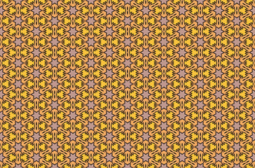 Seamless Cloth Luxury Tile Shape Decoration Template Graphic Digital Endless Symmetric Background Fabric Texture Perspective Fashion Wallpaper Visual Art Interior Design Geometric Textile Pattern.