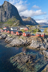 Hamnøy auf den Lofoten, Norwegen