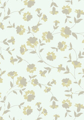 Flower Seamless Pattern , Floral Seamless Pattern.