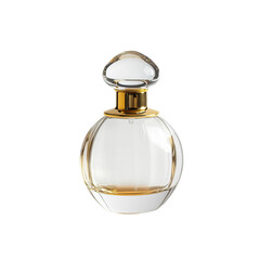 perfume bottle isolated on white