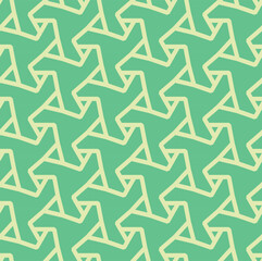 Triangular Spin Seamless Pattern – Abstract Interlocking Star Design -vector eps8